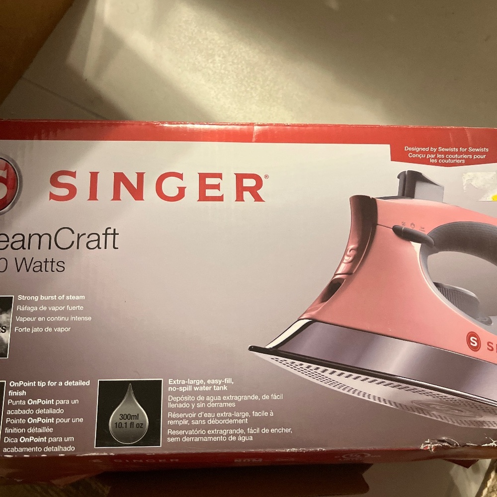 Steam craft steam iron singer